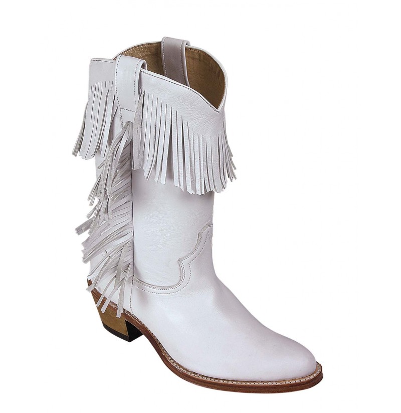 cowboy white boots