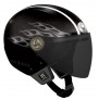 Casque moto rock noir