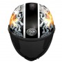 Casque moto rock noir