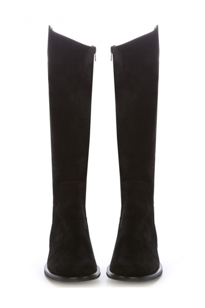 suede riding boots