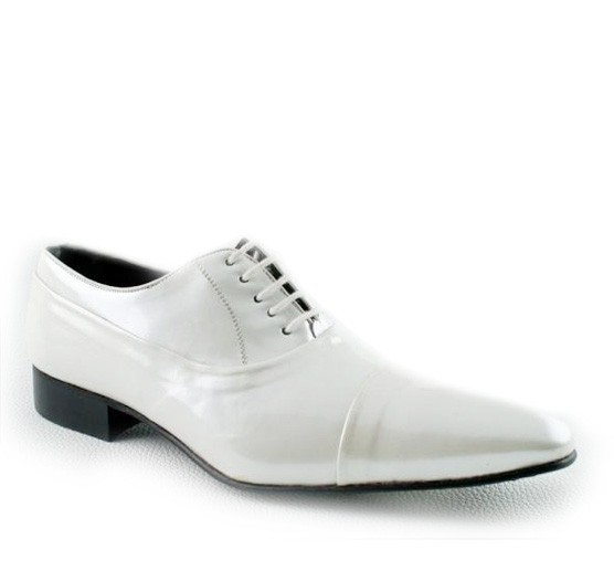 Mens white leather shoes best sale