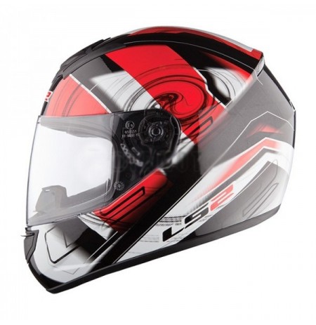 red and black bike helmet