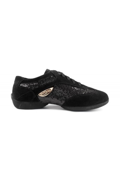 black sparkly dress shoes