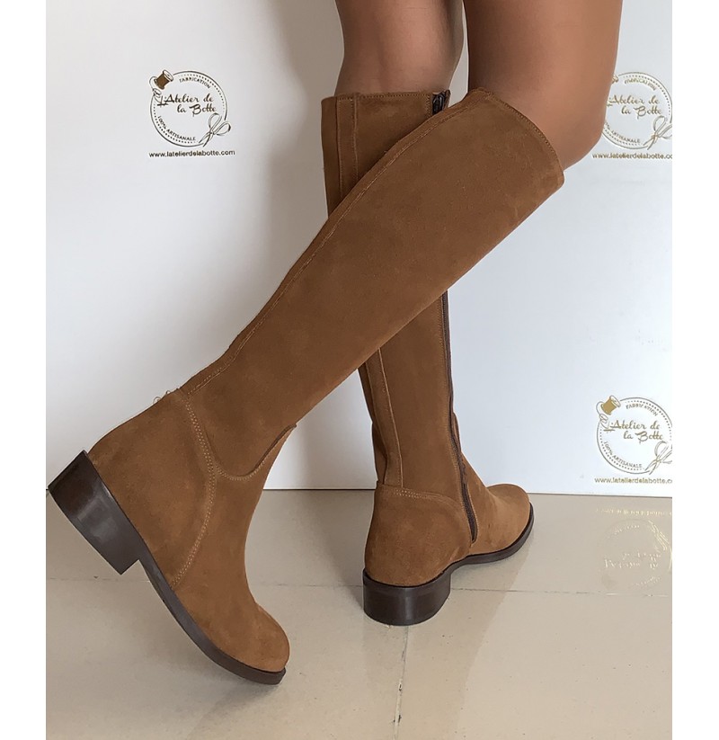 Horse Riding SUEDE CAMEL RIDING STYLE BOOTS