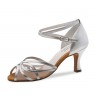 Chic silver dancing shoes