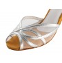 Chic silver dancing shoes