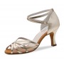 Chic silver dancing shoes